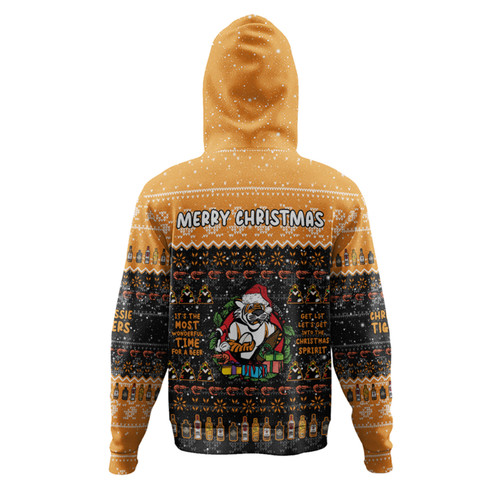 Wests Tigers Christmas Custom Hoodie - Chrissie Spirit Hoodie Wests Tigers Christmas Custom Hoodie - Chrissie Spirit Hoodie