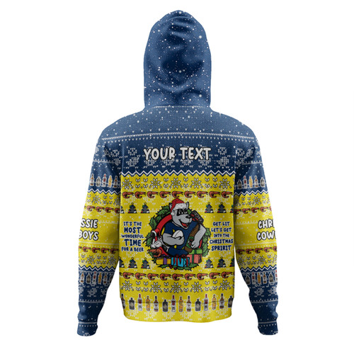 North Queensland Cowboys Christmas Custom Hoodie - Chrissie Spirit Hoodie North Queensland Cowboys Christmas Custom Hoodie - Chrissie Spirit Hoodie