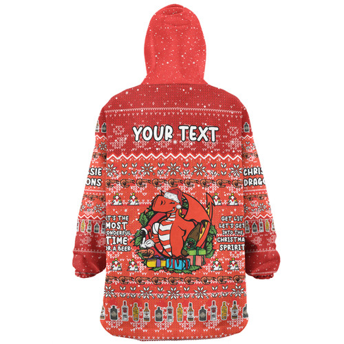 St. George Illawarra Dragons Christmas Custom Snug Hoodie - Chrissie Spirit Snug Hoodie St. George Illawarra Dragons Christmas Custom Snug Hoodie - Chrissie Spirit Snug Hoodie