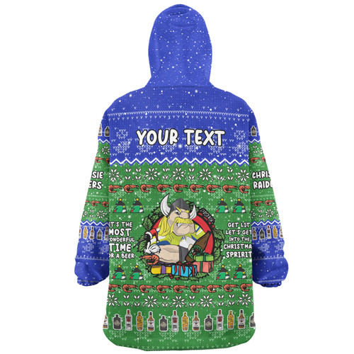 Canberra Raiders Christmas Custom Snug Hoodie - Chrissie Spirit Snug Hoodie Canberra Raiders Christmas Custom Snug Hoodie - Chrissie Spirit Snug Hoodie