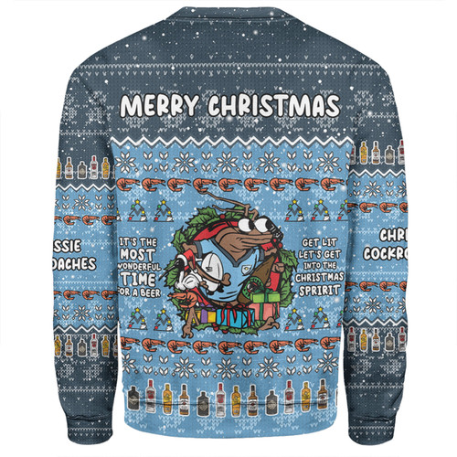New South Wales Cockroaches Christmas Custom Sweatshirt - Chrissie Spirit Sweatshirt New South Wales Cockroaches Christmas Custom Sweatshirt - Chrissie Spirit Sweatshirt