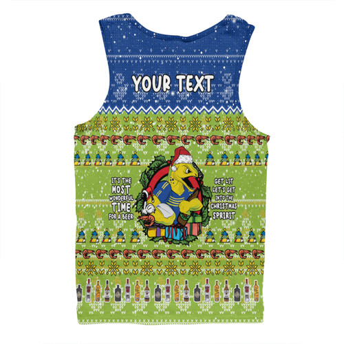 Parramatta Eels Christmas Custom Men Singlet - Chrissie Spirit Men Singlet Parramatta Eels Christmas Custom Men Singlet - Chrissie Spirit Men Singlet