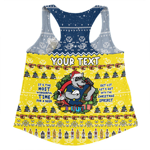 North Queensland Cowboys Christmas Custom Women Racerback Singlet - Chrissie Spirit Women Racerback Singlet North Queensland Cowboys Christmas Custom Women Racerback Singlet - Chrissie Spirit Women Racerback Singlet
