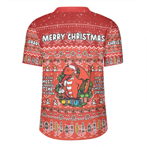 St. George Illawarra Dragons Christmas Custom Rugby Jersey - Chrissie Spirit Rugby Jersey St. George Illawarra Dragons Christmas Custom Rugby Jersey - Chrissie Spirit Rugby Jersey