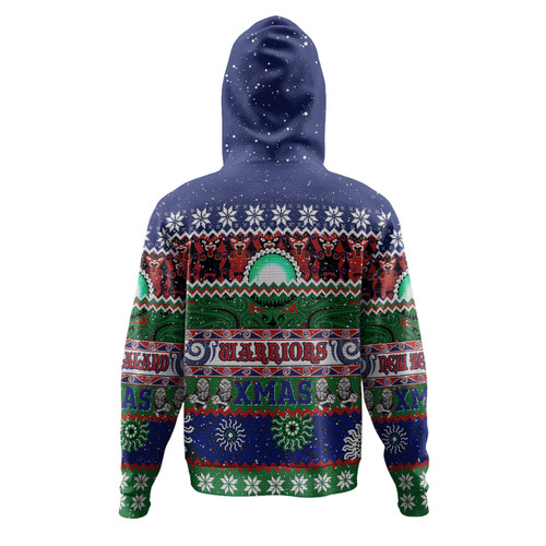 New Zealand Warriors Christmas Maori Custom Hoodie - Indigenous Knitted Ugly Xmas Style Hoodie New Zealand Warriors Christmas Maori Custom Hoodie - Indigenous Knitted Ugly Xmas Style Hoodie