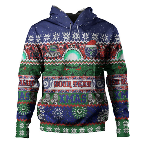 New Zealand Warriors Christmas Maori Custom Hoodie - Indigenous Knitted Ugly Xmas Style Hoodie New Zealand Warriors Christmas Maori Custom Hoodie - Indigenous Knitted Ugly Xmas Style Hoodie