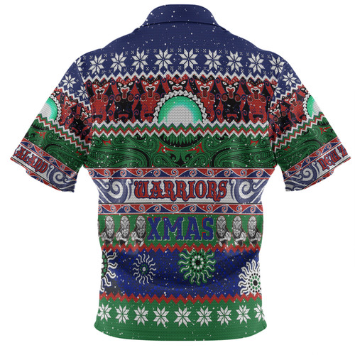 New Zealand Warriors Christmas Maori Custom Hawaiian Shirt - Indigenous Knitted Ugly Xmas Style Hawaiian Shirt New Zealand Warriors Christmas Maori Custom Hawaiian Shirt - Indigenous Knitted Ugly Xmas Style Hawaiian Shirt