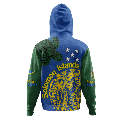 Australia  South Sea Islanders Hoodie - Proud To Be Solomon Islander In Polynesian Pattern Inspired Hoodie Australia  South Sea Islanders Hoodie - Proud To Be Solomon Islander In Polynesian Pattern Inspired Hoodie