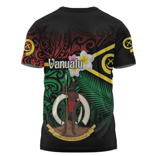 Australia  South Sea Islanders T-shirt - Vanuatu Special Original Flag In Polynesian Style T-shirt Australia  South Sea Islanders T-shirt - Vanuatu Special Original Flag In Polynesian Style T-shirt