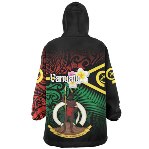 Australia  South Sea Islanders Snug Hoodie - Vanuatu Special Original Flag In Polynesian Style Snug Hoodie Australia  South Sea Islanders Snug Hoodie - Vanuatu Special Original Flag In Polynesian Style Snug Hoodie