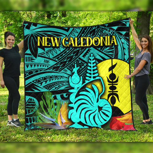 Australia  South Sea Islanders Quilt - I'm New Caledonian With Polynesian Tropical Style Quilt Australia  South Sea Islanders Quilt - I'm New Caledonian With Polynesian Tropical Style Quilt