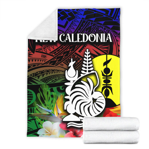 Australia  South Sea Islanders Blanket - I'm New Caledonian In Polynesian Style With Tropical Hibiscus Flowers Blanket Australia  South Sea Islanders Blanket - I'm New Caledonian In Polynesian Style With Tropical Hibiscus Flowers Blanket