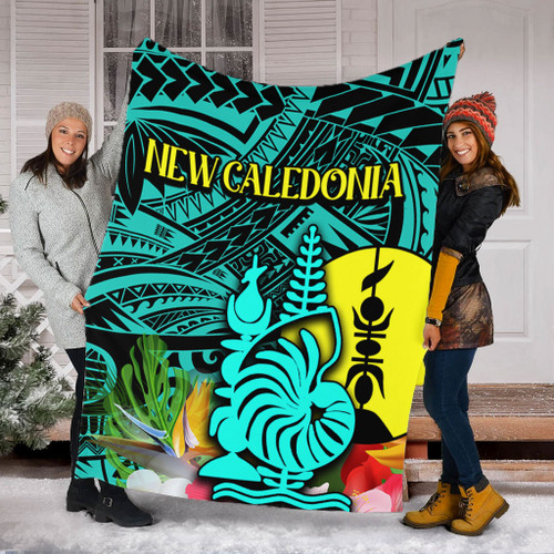 Australia  South Sea Islanders Blanket - I'm New Caledonian With Polynesian Tropical Style Blanket Australia  South Sea Islanders Blanket - I'm New Caledonian With Polynesian Tropical Style Blanket
