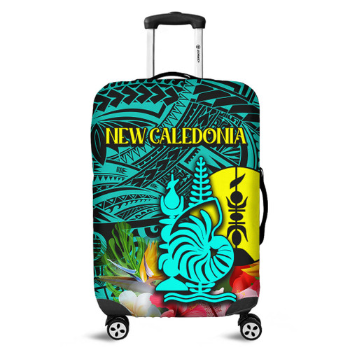 Australia  South Sea Islanders Luggage Cover - I'm New Caledonian With Polynesian Tropical Style Luggage Cover Australia  South Sea Islanders Luggage Cover - I'm New Caledonian With Polynesian Tropical Style Luggage Cover