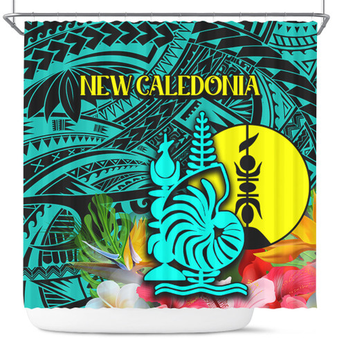 Australia  South Sea Islanders Shower Curtain - I'm New Caledonian With Polynesian Tropical Style Shower Curtain Australia  South Sea Islanders Shower Curtain - I'm New Caledonian With Polynesian Tropical Style Shower Curtain