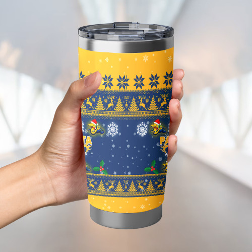 Parramatta Eels Tumbler - Special Ugly Christmas Parramatta Eels Tumbler - Special Ugly Christmas