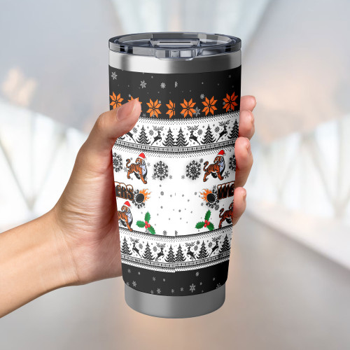 Wests Tigers Tumbler - Special Ugly Christmas Wests Tigers Tumbler - Special Ugly Christmas