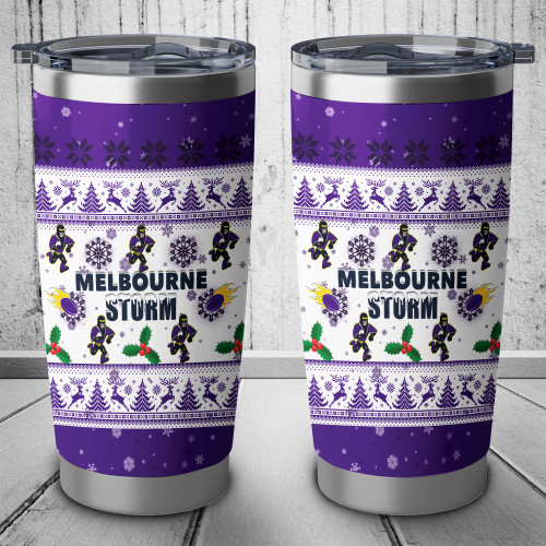 Melbourne Storm Tumbler - Special Ugly Christmas