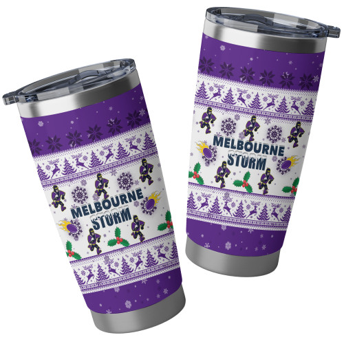 Melbourne Storm Tumbler - Special Ugly Christmas