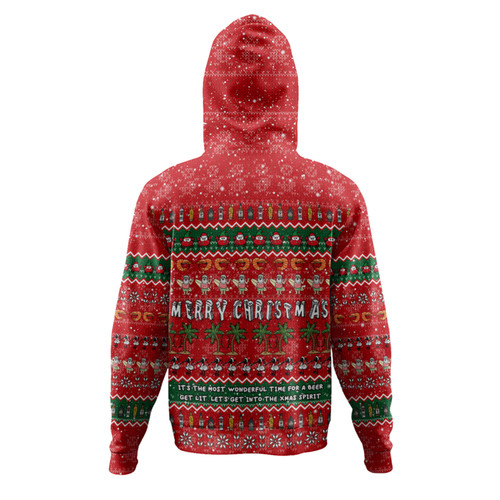 Australia Christmas Custom Hoodie - Aussie Ugly Christmas Let's Get Lit Hoodie Australia Christmas Custom Hoodie - Aussie Ugly Christmas Let's Get Lit Hoodie