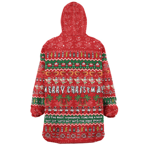 Australia Christmas Custom Snug Hoodie - Aussie Ugly Christmas Let's Get Lit Snug Hoodie Australia Christmas Custom Snug Hoodie - Aussie Ugly Christmas Let's Get Lit Snug Hoodie