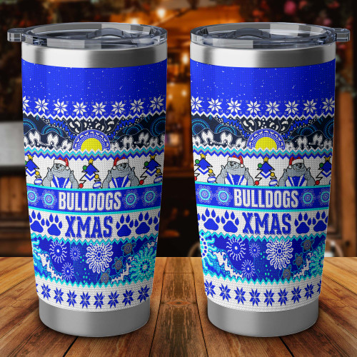 Canterbury-Bankstown Bulldogs Christmas Aboriginal Tumbler - Indigenous Knitted Ugly Style Canterbury-Bankstown Bulldogs Christmas Aboriginal Tumbler - Indigenous Knitted Ugly Style