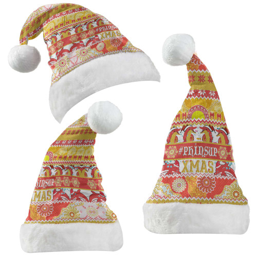 Redcliffe Dolphins Christmas Aboriginal Hat - Indigenous Knitted Ugly Style Redcliffe Dolphins Christmas Aboriginal Hat - Indigenous Knitted Ugly Style