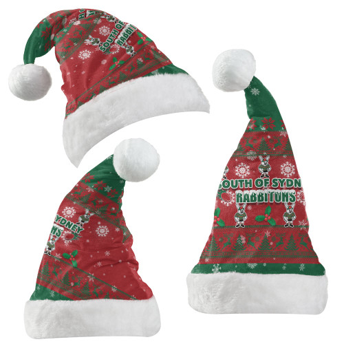 South Sydney Rabbitohs Hat - Special Ugly Christmas South Sydney Rabbitohs Hat - Special Ugly Christmas