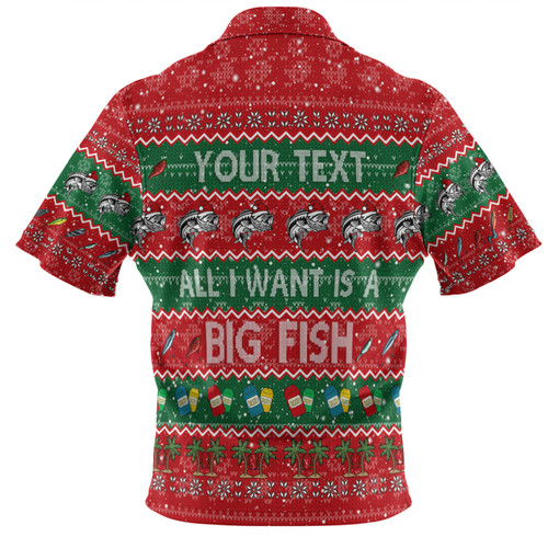 Australia Christmas Custom Hawaiian Shirt - Merry Fishmas All I Want is a Big Fish Hawaiian Shirt Australia Christmas Custom Hawaiian Shirt - Merry Fishmas All I Want is a Big Fish Hawaiian Shirt