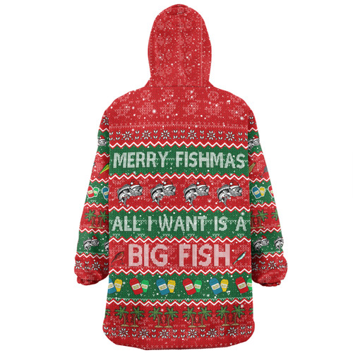 Australia Christmas Custom Snug Hoodie - Merry Fishmas All I Want is a Big Fish Snug Hoodie Australia Christmas Custom Snug Hoodie - Merry Fishmas All I Want is a Big Fish Snug Hoodie