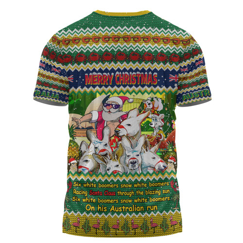 Australia Christmas Custom T-shirt - Six White Boomers T-shirt Australia Christmas Custom T-shirt - Six White Boomers T-shirt