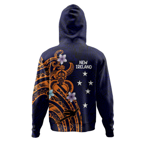 Australia South Sea Islanders Hoodie - New Ireland Flag With Polynesian Pattern Hoodie Australia South Sea Islanders Hoodie - New Ireland Flag With Polynesian Pattern Hoodie