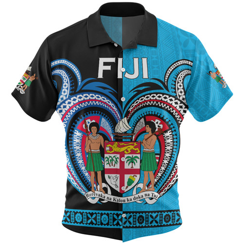 Australia South Sea Islanders Hawaiian Shirt - Fiji Is My Heart Hawaiian Shirt