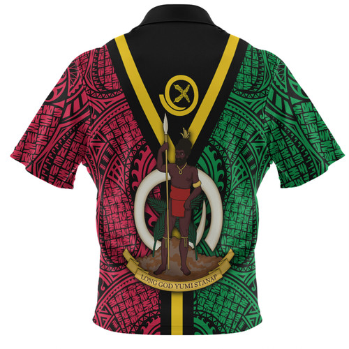 Australia South Sea Islanders Hawaiian Shirt - Vanuatu Polynesian Flag With Coat Of Arm Hawaiian Shirt Australia South Sea Islanders Hawaiian Shirt - Vanuatu Polynesian Flag With Coat Of Arm Hawaiian Shirt