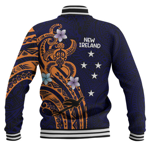 Australia South Sea Islanders Baseball Jacket - New Ireland Flag With Polynesian Pattern Baseball Jacket Australia South Sea Islanders Baseball Jacket - New Ireland Flag With Polynesian Pattern Baseball Jacket