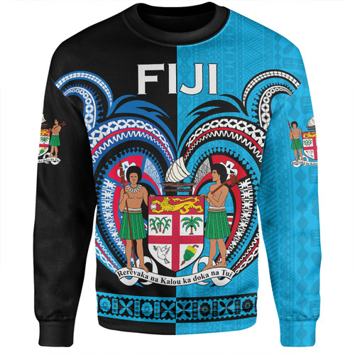 Australia South Sea Islanders Sweatshirt - Fiji Is My Heart Sweatshirt