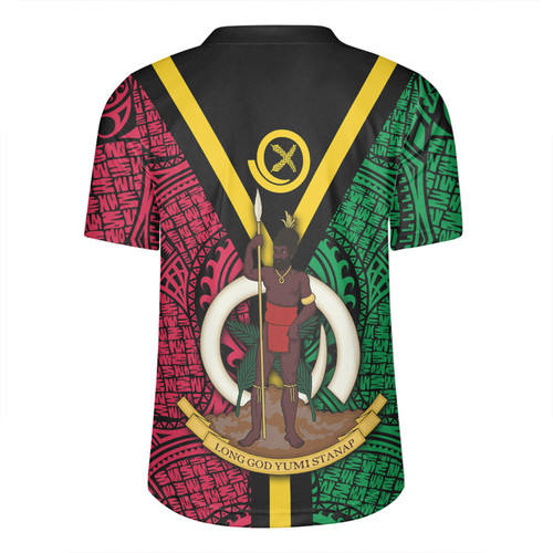 Australia South Sea Islanders Rugby Jersey - Vanuatu Polynesian Flag With Coat Of Arm Rugby Jersey Australia South Sea Islanders Rugby Jersey - Vanuatu Polynesian Flag With Coat Of Arm Rugby Jersey