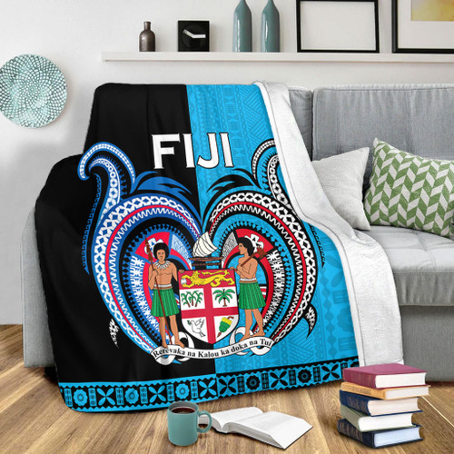 Australia South Sea Islanders Blanket - Fiji Is My Heart Blanket Australia South Sea Islanders Blanket - Fiji Is My Heart Blanket
