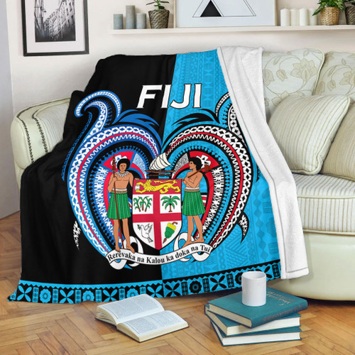 Australia South Sea Islanders Blanket - Fiji Is My Heart Blanket Australia South Sea Islanders Blanket - Fiji Is My Heart Blanket