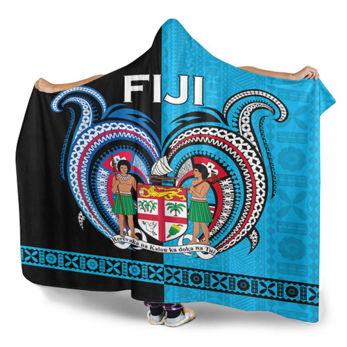 Australia South Sea Islanders Hooded Blanket - Fiji Is My Heart Hooded Blanket Australia South Sea Islanders Hooded Blanket - Fiji Is My Heart Hooded Blanket