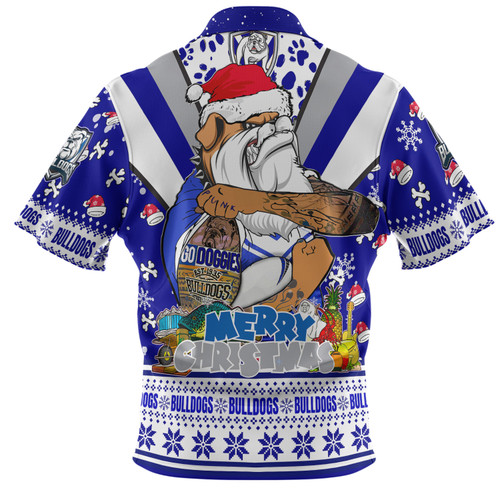 Canterbury-Bankstown Bulldogs Christmas Custom Polo Shirt - Bulldogs Santa Aussie Big Things Polo Shirt Canterbury-Bankstown Bulldogs Christmas Custom Polo Shirt - Bulldogs Santa Aussie Big Things Polo Shirt