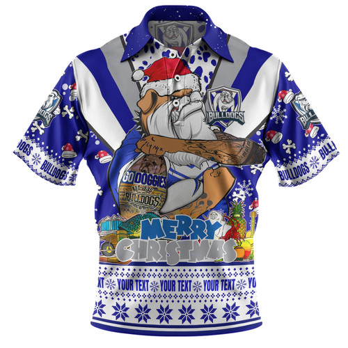 Canterbury-Bankstown Bulldogs Christmas Custom Polo Shirt - Bulldogs Santa Aussie Big Things Polo Shirt Canterbury-Bankstown Bulldogs Christmas Custom Polo Shirt - Bulldogs Santa Aussie Big Things Polo Shirt