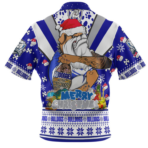 Canterbury-Bankstown Bulldogs Christmas Custom Hawaiian Shirt - Bulldogs Santa Aussie Big Things Hawaiian Shirt Canterbury-Bankstown Bulldogs Christmas Custom Hawaiian Shirt - Bulldogs Santa Aussie Big Things Hawaiian Shirt