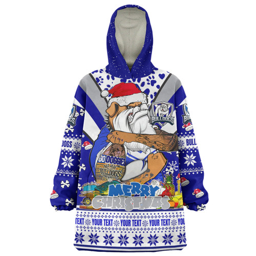 Canterbury-Bankstown Bulldogs Christmas Custom Snug Hoodie - Bulldogs Santa Aussie Big Things Snug Hoodie Canterbury-Bankstown Bulldogs Christmas Custom Snug Hoodie - Bulldogs Santa Aussie Big Things Snug Hoodie