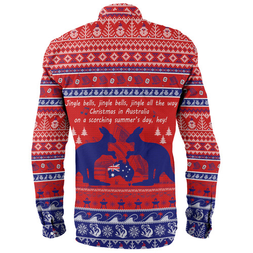 Australian Christmas Carol Christmas Long Sleeve Shirt - Jingle Bells Ugly Style Long Sleeve Shirt Australian Christmas Carol Christmas Long Sleeve Shirt - Jingle Bells Ugly Style Long Sleeve Shirt