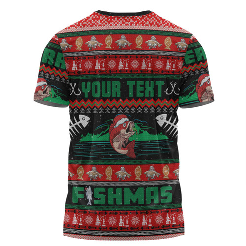 Australia Christmas Fishing Custom T-shirt - Merry Ugly Fishmas T-shirt Australia Christmas Fishing Custom T-shirt - Merry Ugly Fishmas T-shirt
