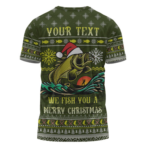 Australia Christmas Fishing Custom T-shirt - We Fish You A Merry Christmas T-shirt Australia Christmas Fishing Custom T-shirt - We Fish You A Merry Christmas T-shirt