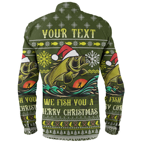 Australia Christmas Fishing Custom Long Sleeve Shirt - We Fish You A Merry Christmas Long Sleeve Shirt Australia Christmas Fishing Custom Long Sleeve Shirt - We Fish You A Merry Christmas Long Sleeve Shirt