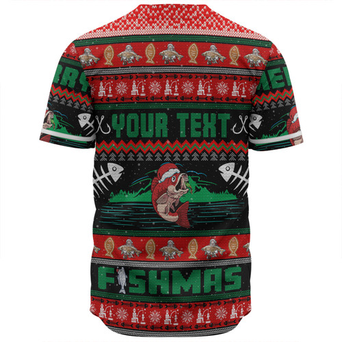 Australia Christmas Fishing Custom Baseball Shirt - Merry Ugly Fishmas Baseball Shirt Australia Christmas Fishing Custom Baseball Shirt - Merry Ugly Fishmas Baseball Shirt