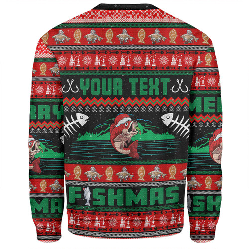 Australia Christmas Fishing Custom Sweatshirt - Merry Ugly Fishmas Sweatshirt Australia Christmas Fishing Custom Sweatshirt - Merry Ugly Fishmas Sweatshirt